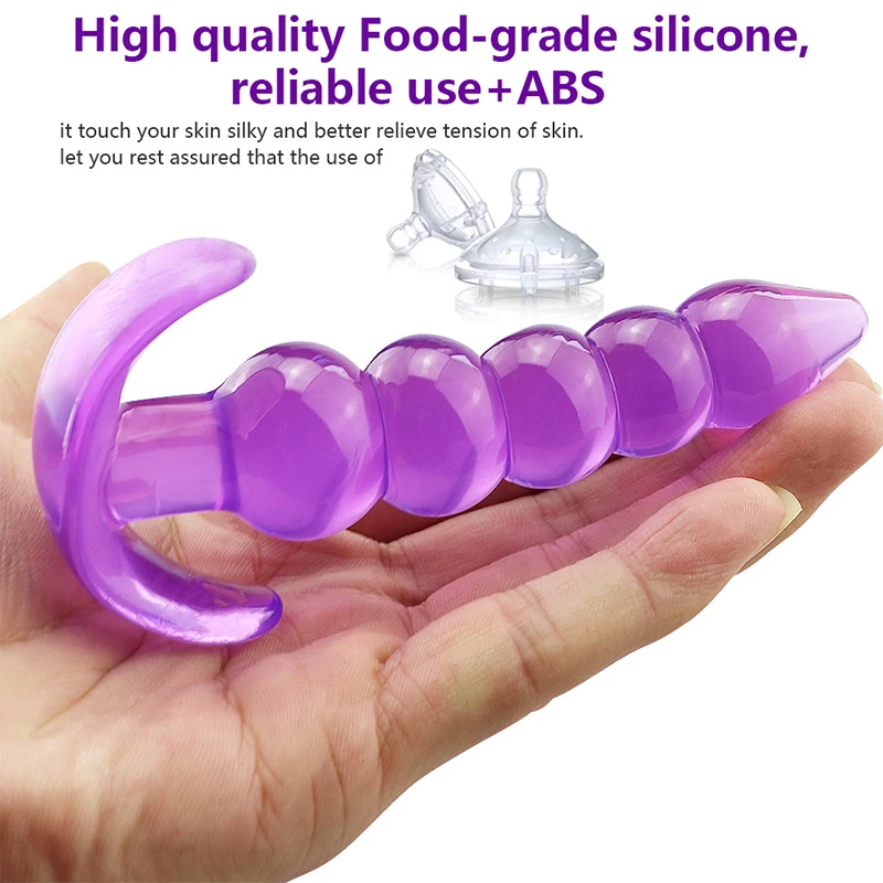Silicone Butt Plug Dildo Masturbation Anal Plug Vaginal Plug Sex Toys for Women Anal Dilator Toys for Gay Anal Toys Sexules Toys