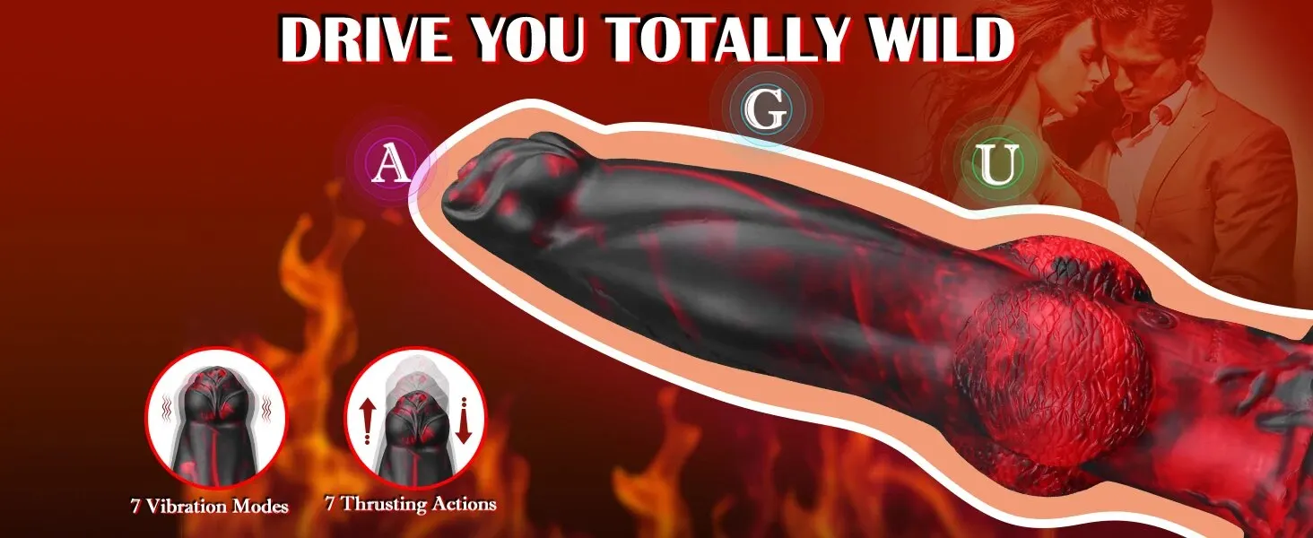 Thrusting Dildo Anal Sex Toys for Women Huge Fantasy Dildos Vibrator 7 Modes G-spot Stimulation Monster Thick Anal Dildos Adult Thrusting Dildo Anal Sex Toys for Women Huge Fantasy Dildos Vibrator 7 Modes G-spot Stimulation Monster Thick Anal Dildos Adult