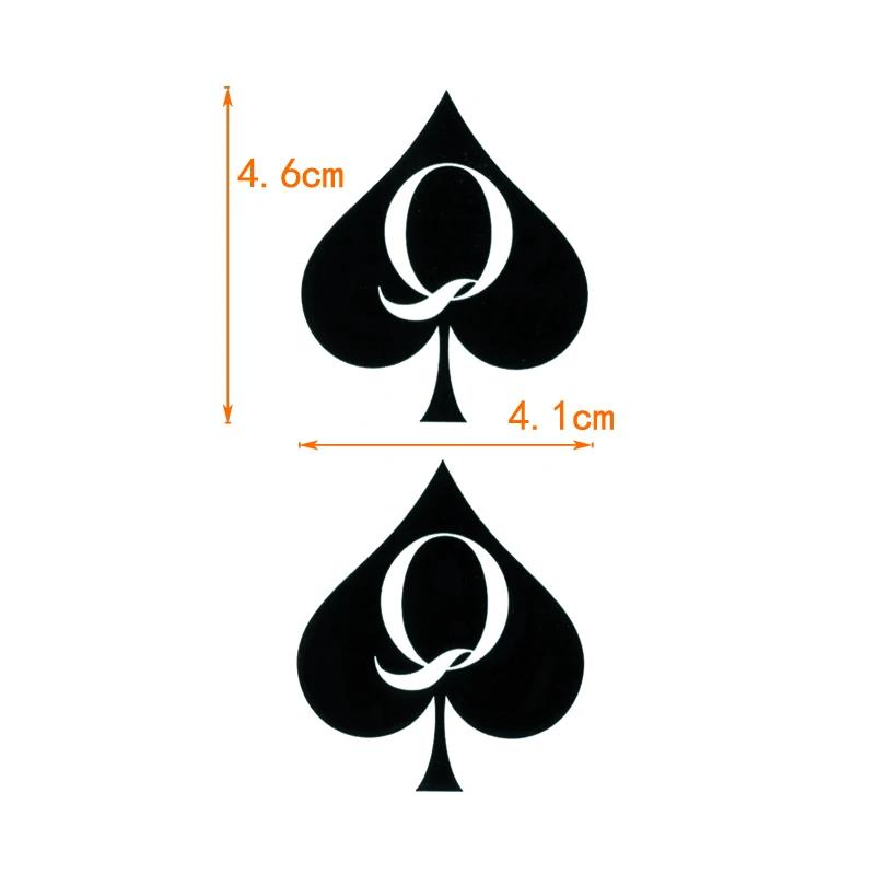Q of Spades Tattoos Waterproof Temporary Tattoo Stickers Tatouage Stitch Fake Tatoo Body Art Flash Tattoo Henna Tatoo Men Q of Spades Tattoos Waterproof Temporary Tattoo Stickers Tatouage Stitch Fake Tatoo Body Art Flash Tattoo Henna Tatoo Men