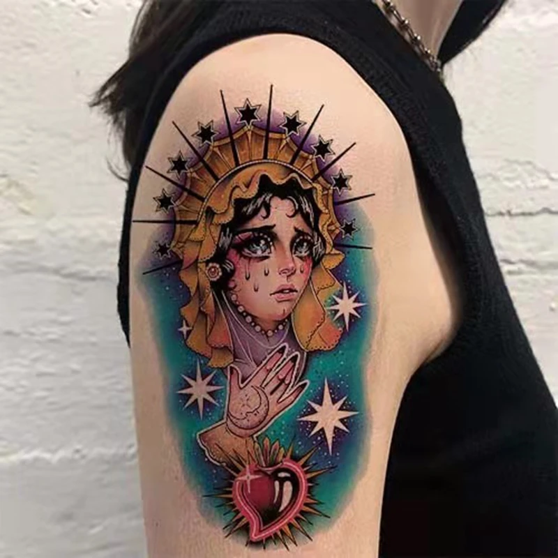 Chaotic Girl Tattoo