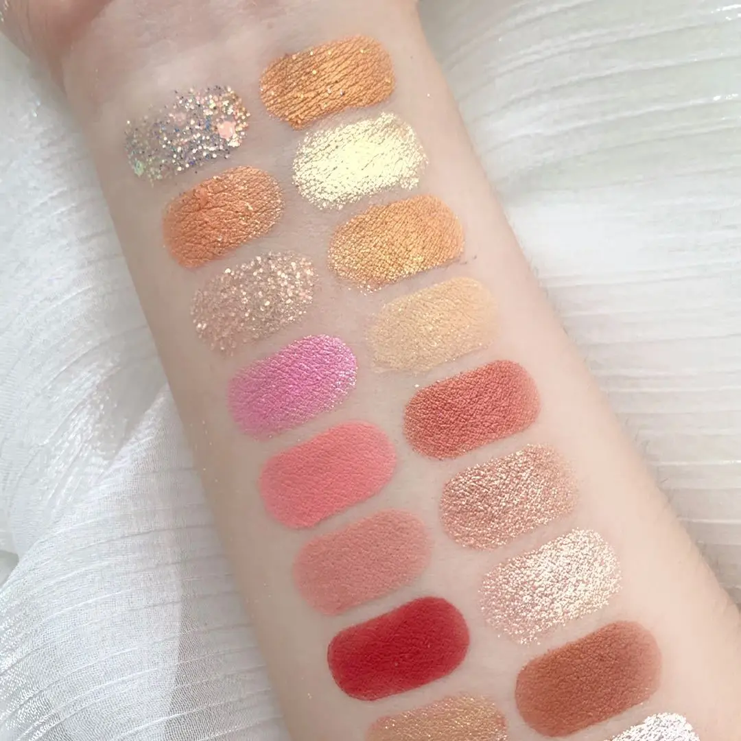 Strawberry Girl Glitter Matte Eyeshadow Palette Waterproof Eye Shadow Eye Makeup Pallette Cosmetics for Women Girls 24 Colors Strawberry Girl Glitter Matte Eyeshadow Palette Waterproof Eye Shadow Eye Makeup Pallette Cosmetics for Women Girls 24 Colors