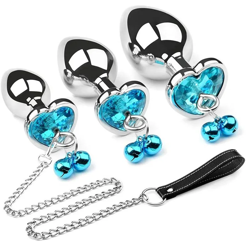 anal plug leash Amazon.com: Stainless Steel Butt Plug Leash Chain Anal Plug Bells Pendant  Prostate Massager Sex Toys for Women Men (Color : Red-Round Base, Size : L)  : Health & Household main image 1