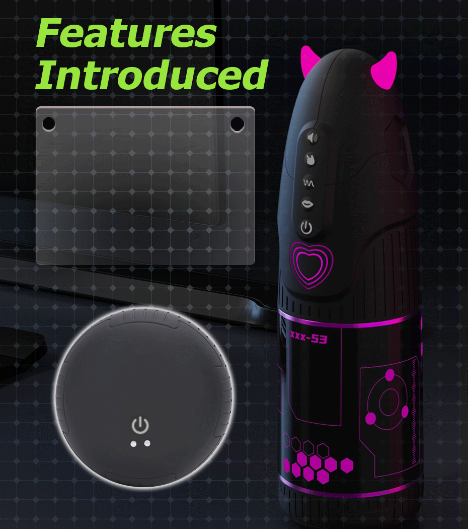 Cyber Sissy Blowjob Machine