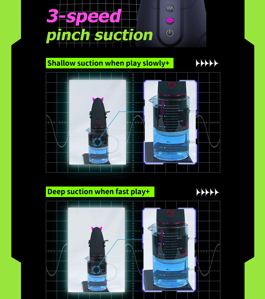 Cyber Sissy Blowjob Machine