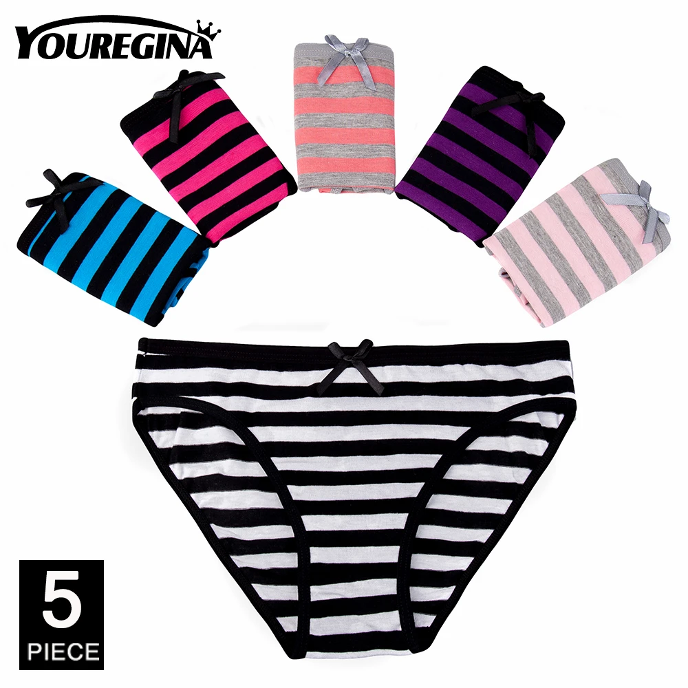 Striped Cotton Briefs