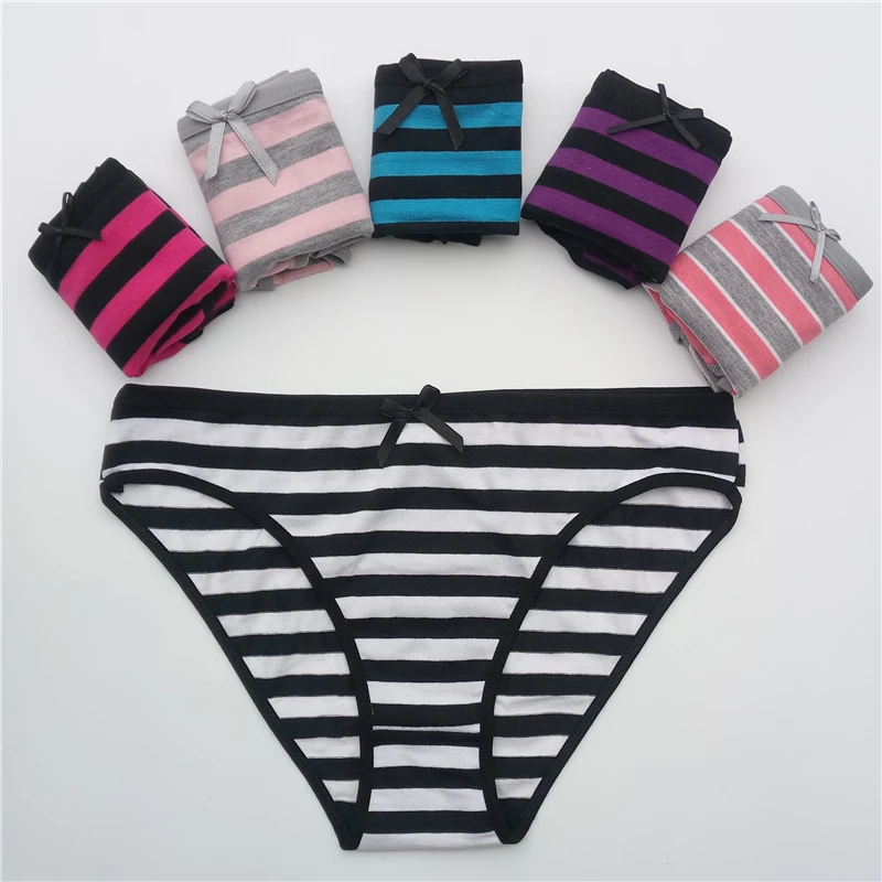 Cotton Bikini Brief Set