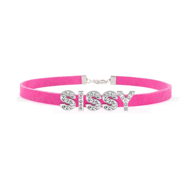 Sissy Rhinestone Choker - Image 5