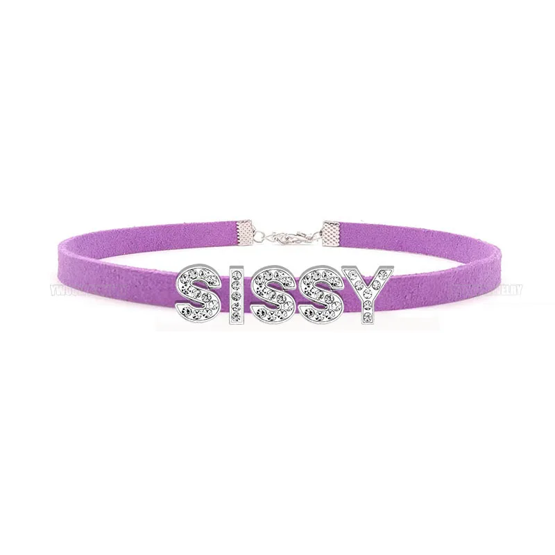 Sissy Rhinestone Choker - Image 6