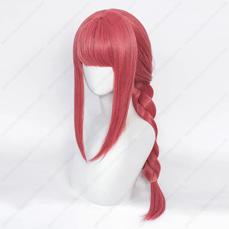 Rose Red Braided Cosplay Wig - Image 4