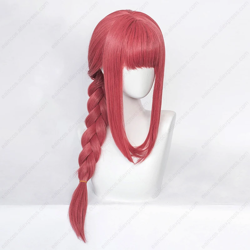 Rose Red Braided Cosplay Wig - Image 3