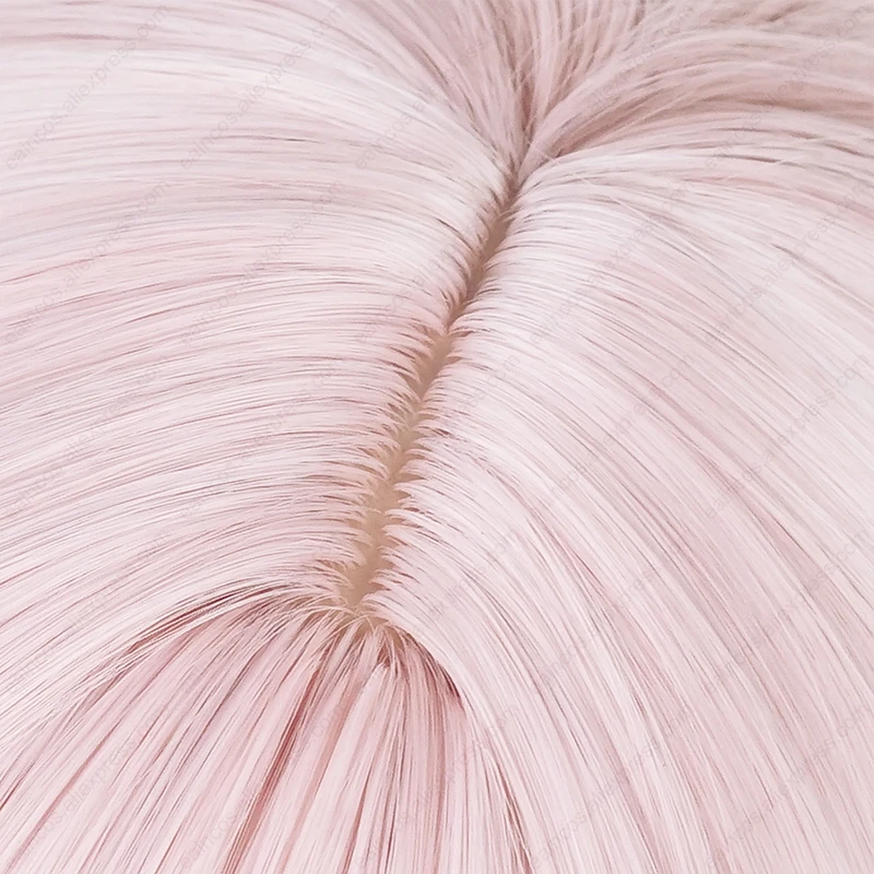 Pink Curly Cosplay Wig - Image 6