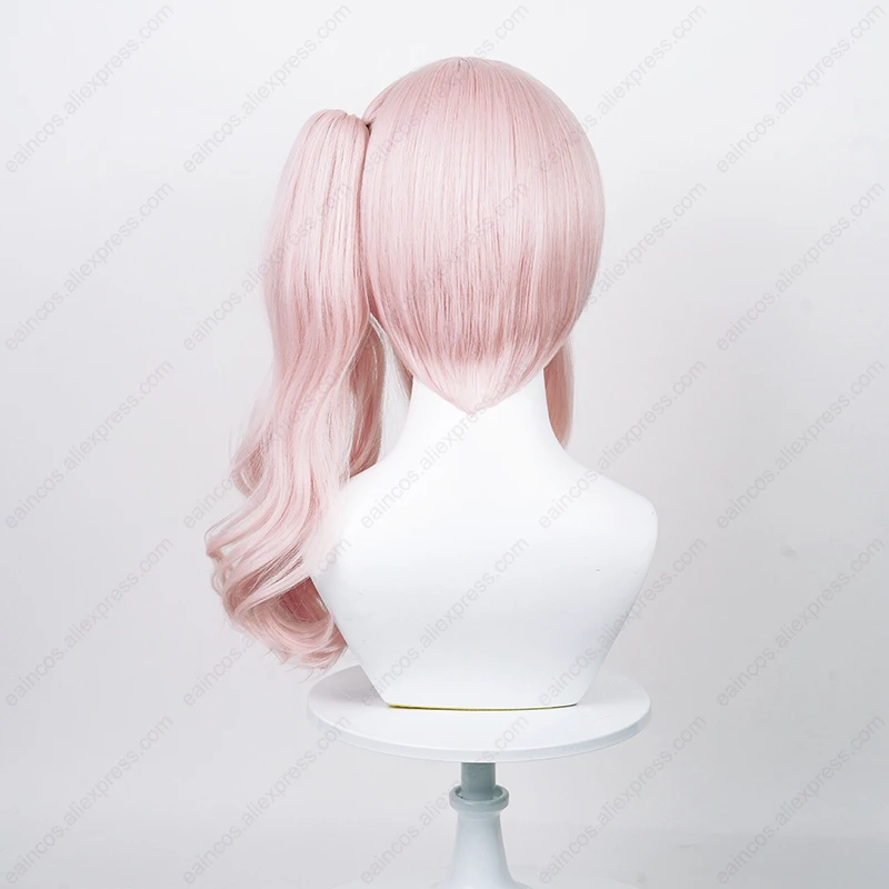Pink Curly Cosplay Wig - Image 5
