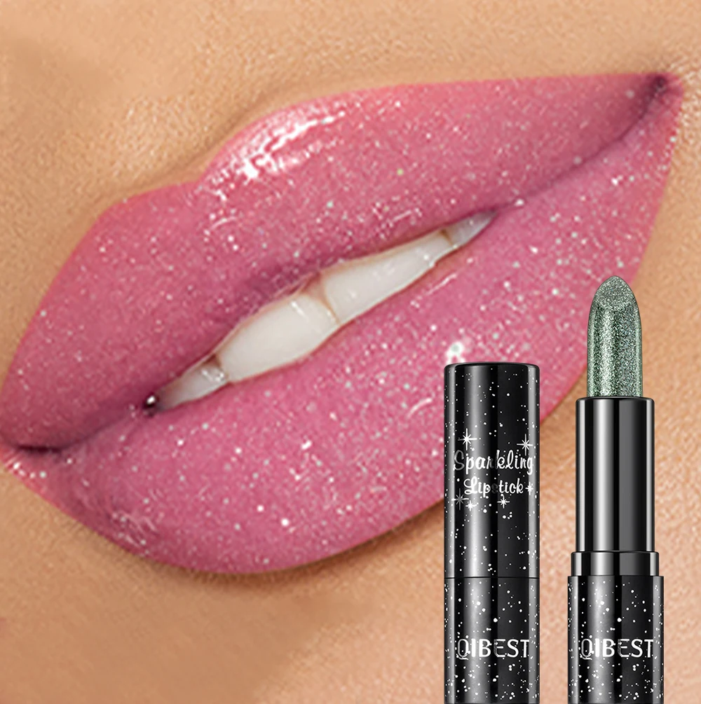 Glitter Color-Change Lipstick