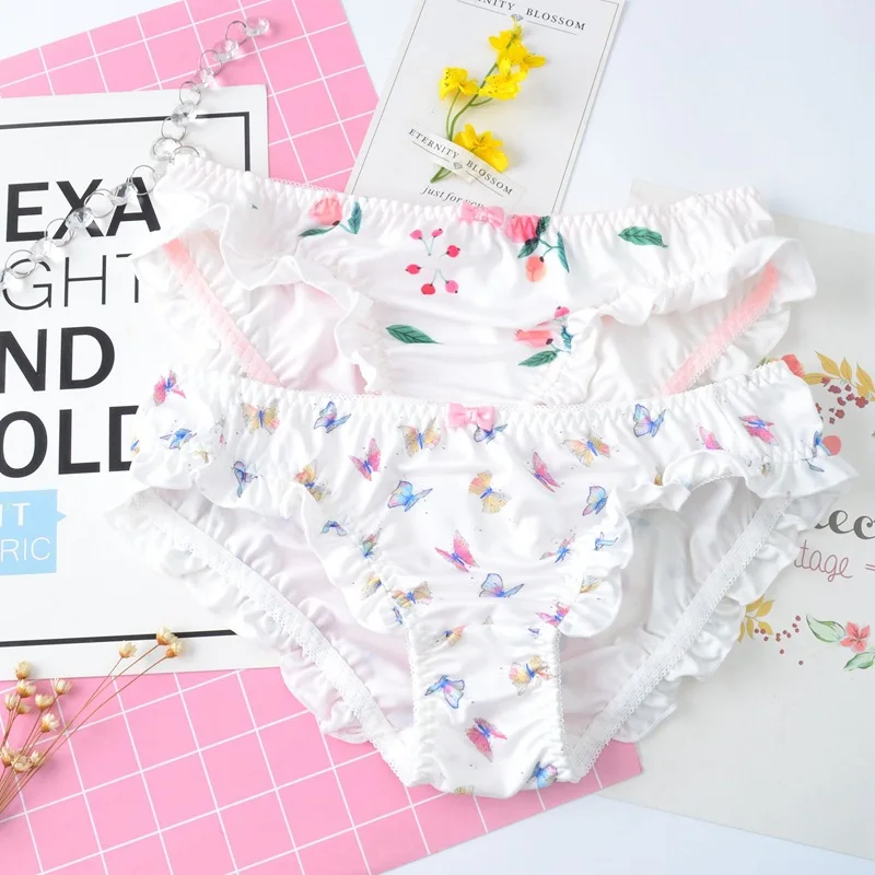 Milk Silk Ruffle Panties