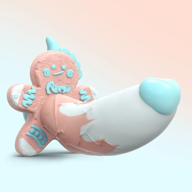 Monster Dildo Silicone Fantasy Colourful Cute Dildo Gingerbread Man Strong Suction Cup Dragon Dildo Anal Plug Sex Toys For Women Monster Dildo Silicone Fantasy Colourful Cute Dildo Gingerbread Man Strong Suction Cup Dragon Dildo Anal Plug Sex Toys For Women