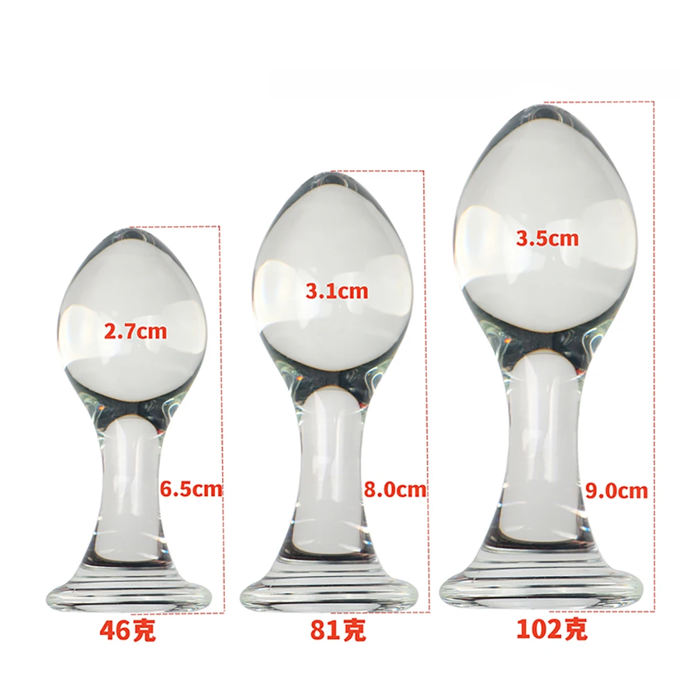 3pcs Small Anal Plug Smooth Glass Butt Plug Beginner Women Sex Toys Pink Glass Anal Plug Anchor/ Base Choose Prostate Massage 3pcs Small Anal Plug Smooth Glass Butt Plug Beginner Women Sex Toys Pink Glass Anal Plug Anchor/ Base Choose Prostate Massage