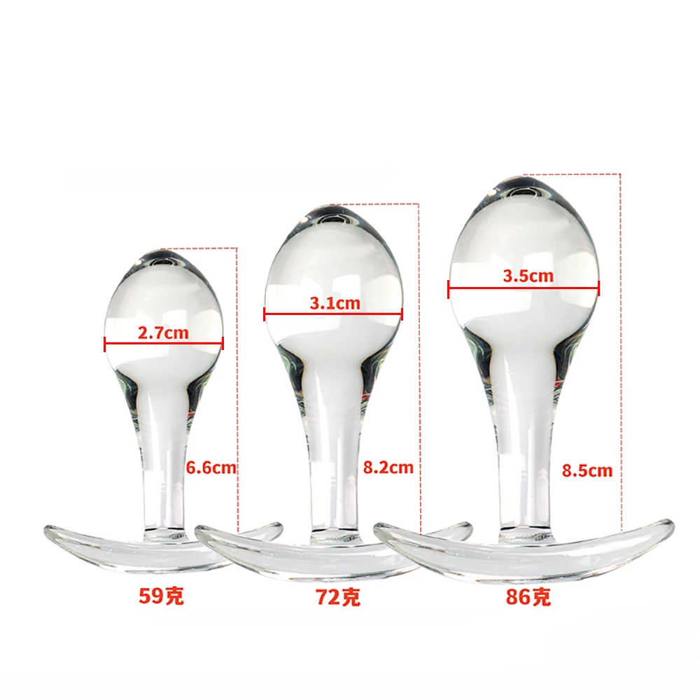 3pcs Small Anal Plug Smooth Glass Butt Plug Beginner Women Sex Toys Pink Glass Anal Plug Anchor/ Base Choose Prostate Massage 3pcs Small Anal Plug Smooth Glass Butt Plug Beginner Women Sex Toys Pink Glass Anal Plug Anchor/ Base Choose Prostate Massage