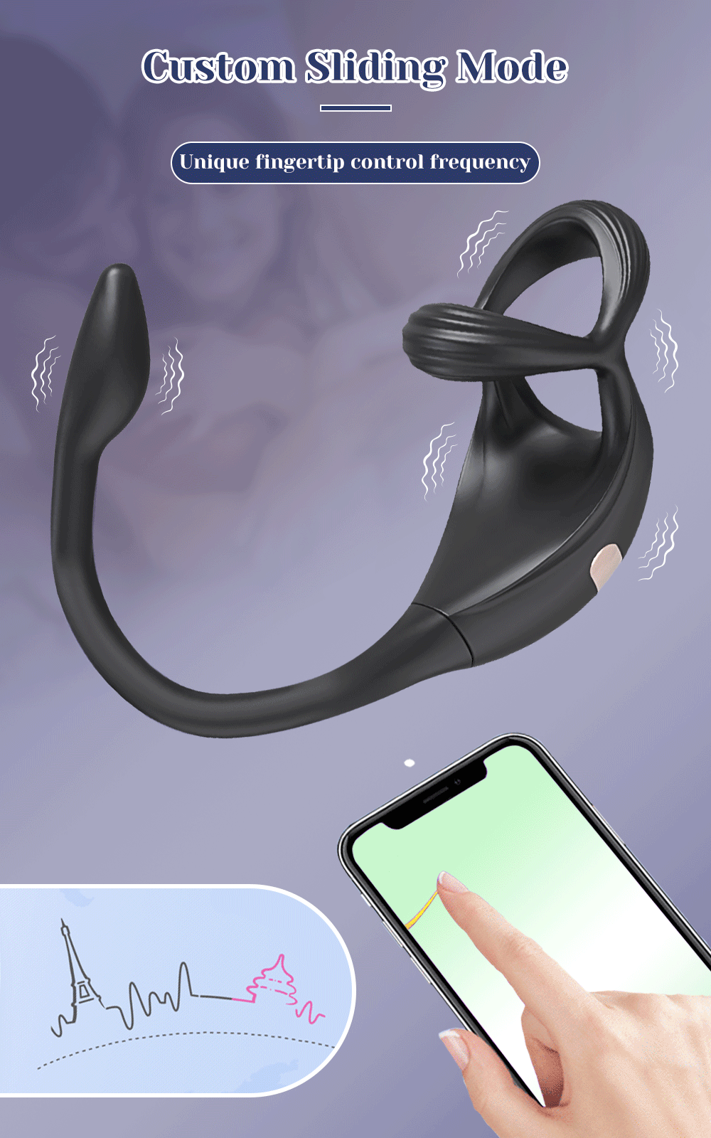 Cock Ring Prostate Vibrator Sex Toys for Men APP Wireless 10 Mode Testicle Massage Anal Butt Plug Penis Ring Male Masturbator 18 Cock Ring Prostate Vibrator Sex Toys for Men APP Wireless 10 Mode Testicle Massage Anal Butt Plug Penis Ring Male Masturbator 18