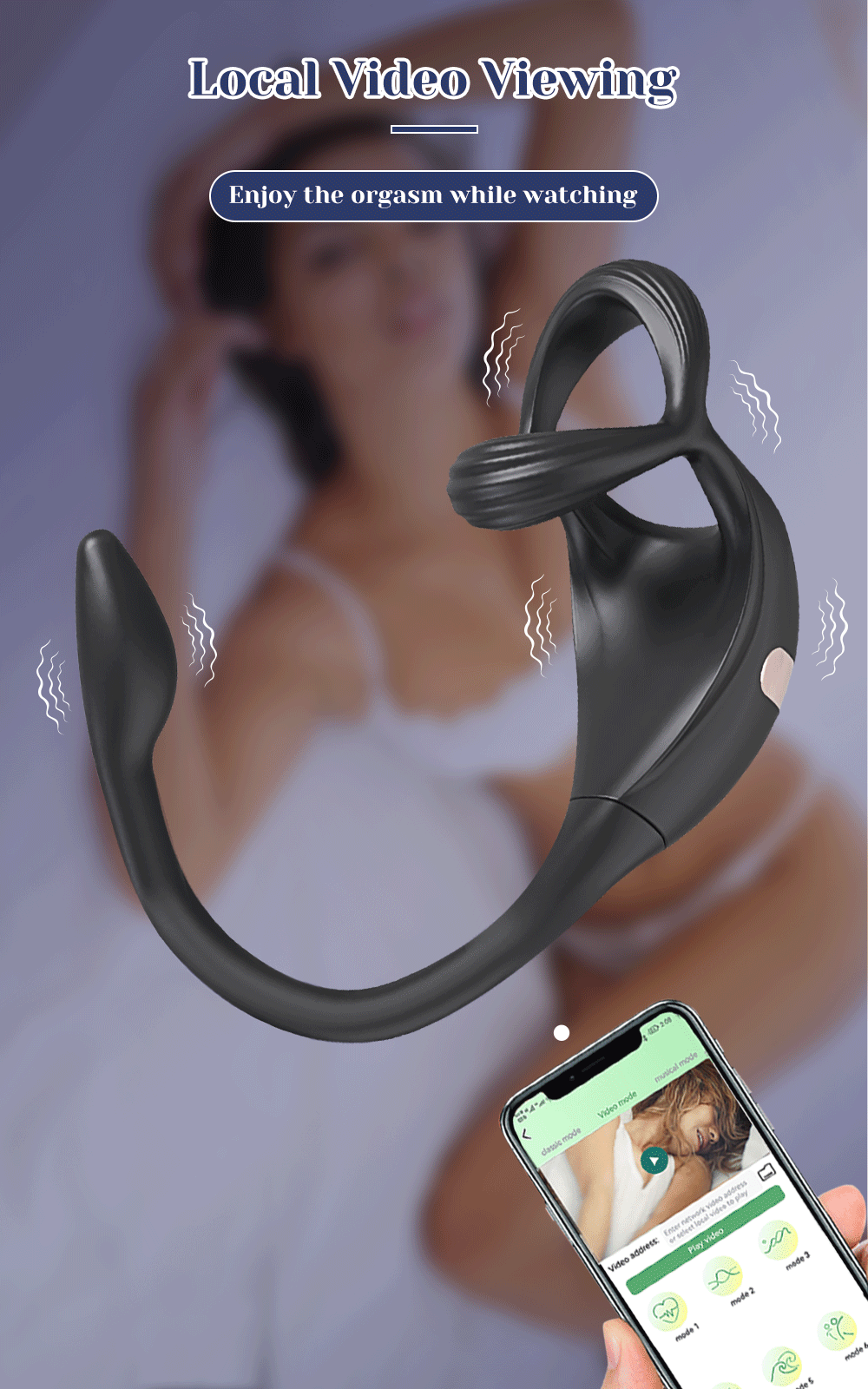 Cock Ring Prostate Vibrator Sex Toys for Men APP Wireless 10 Mode Testicle Massage Anal Butt Plug Penis Ring Male Masturbator 18 Cock Ring Prostate Vibrator Sex Toys for Men APP Wireless 10 Mode Testicle Massage Anal Butt Plug Penis Ring Male Masturbator 18