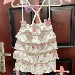 Kawaii Embroidered Y2K Vest