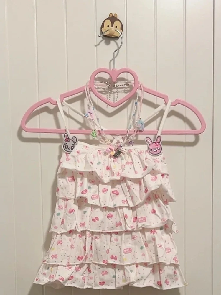 Kawaii Embroidered Y2K Vest - Image 2