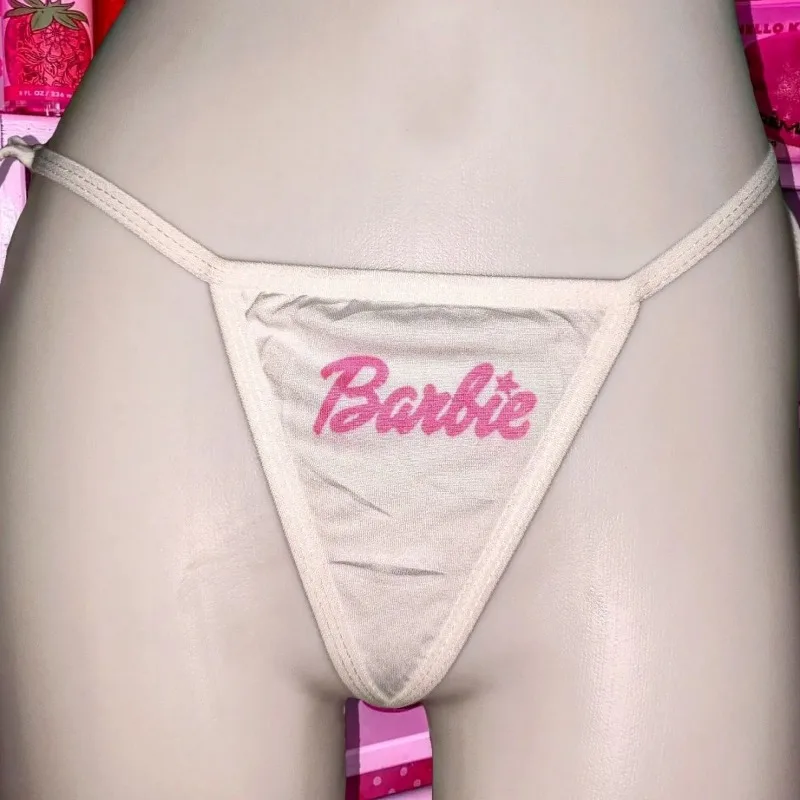 Barbie G String Sexy Thong Comfort Seamless Lingerie Panties Woman Prints Cute Kawaii Bikini Briefs Sports Girls Underwear Gift Barbie G String Sexy Thong Comfort Seamless Lingerie Panties Woman Prints Cute Kawaii Bikini Briefs Sports Girls Underwear Gift