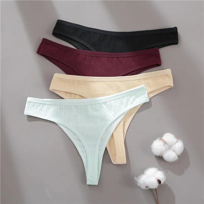 FINETOO 3PCS/Set G-string Cotton Women Lingerie Panties Thong Female Underwear Sexy Pantys Underpant Girl Intimates Thongs S-XL FINETOO 3PCS/Set G-string Cotton Women Lingerie Panties Thong Female Underwear Sexy Pantys Underpant Girl Intimates Thongs S-XL