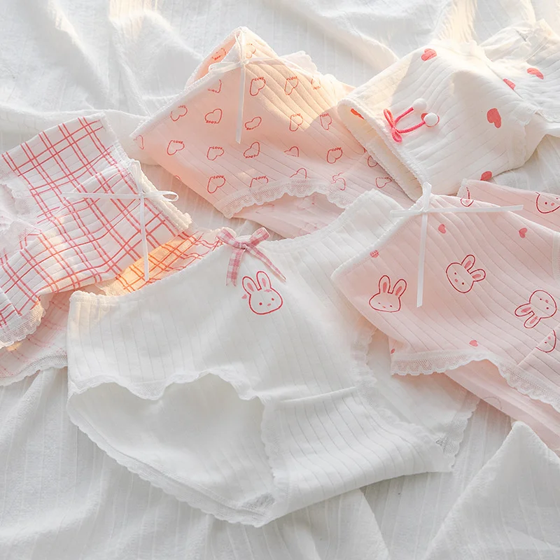 Fruity Seamless Cotton Panties