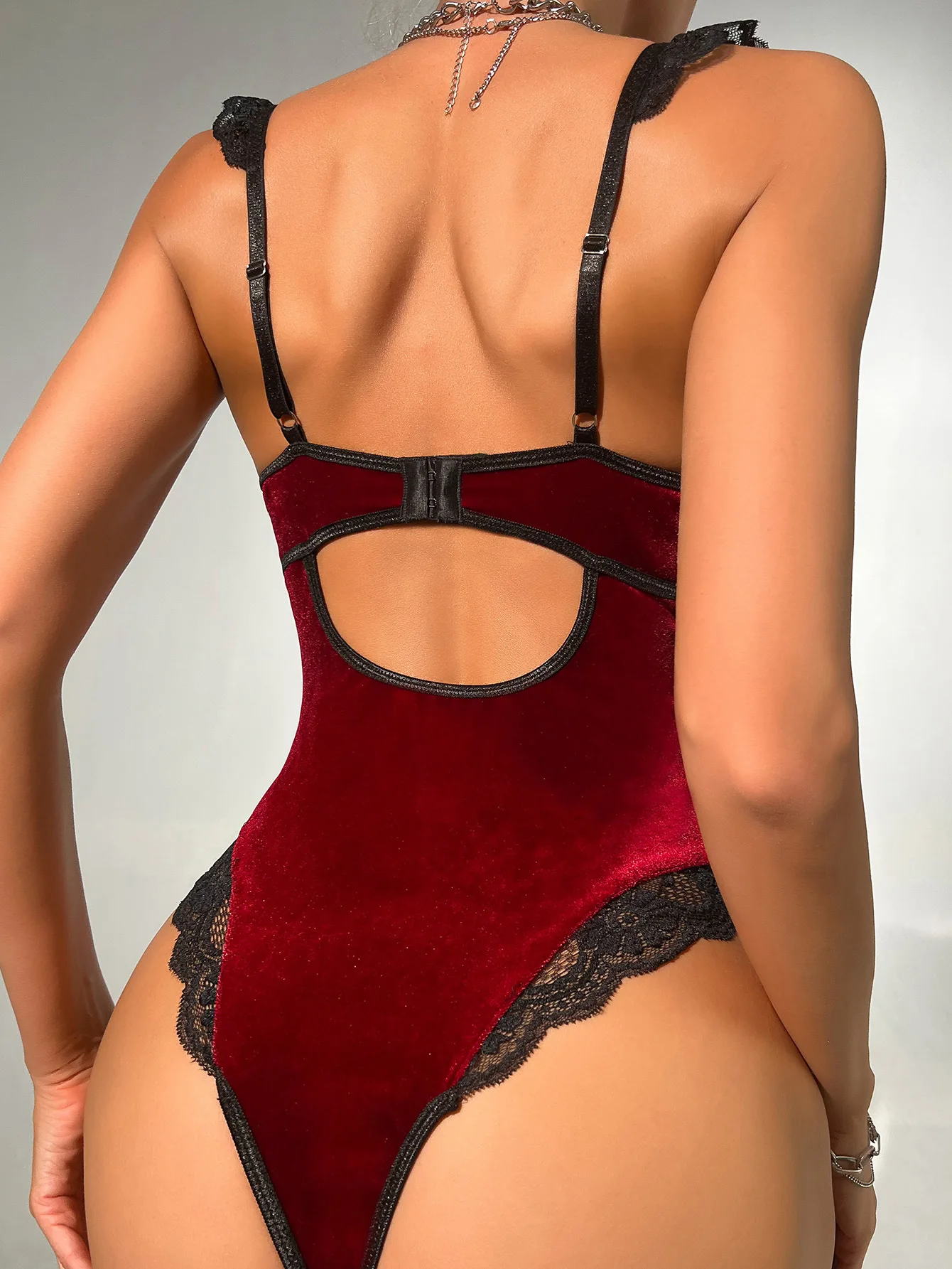 Sophia's Velvet Lace Bodysuit Sophia's Velvet Lace Bodysuit