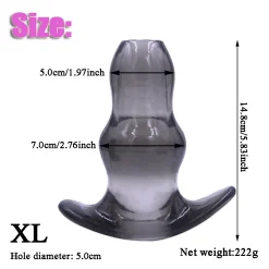 Sissy Hollow Butt Plug - XL