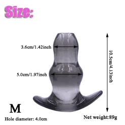 Sissy Hollow Butt Plug - M
