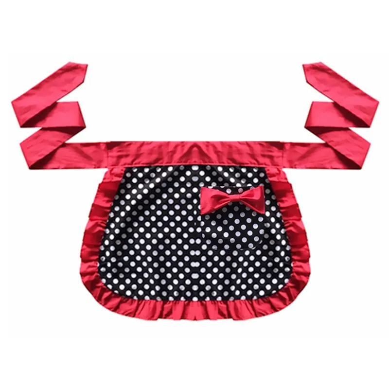 short apron red