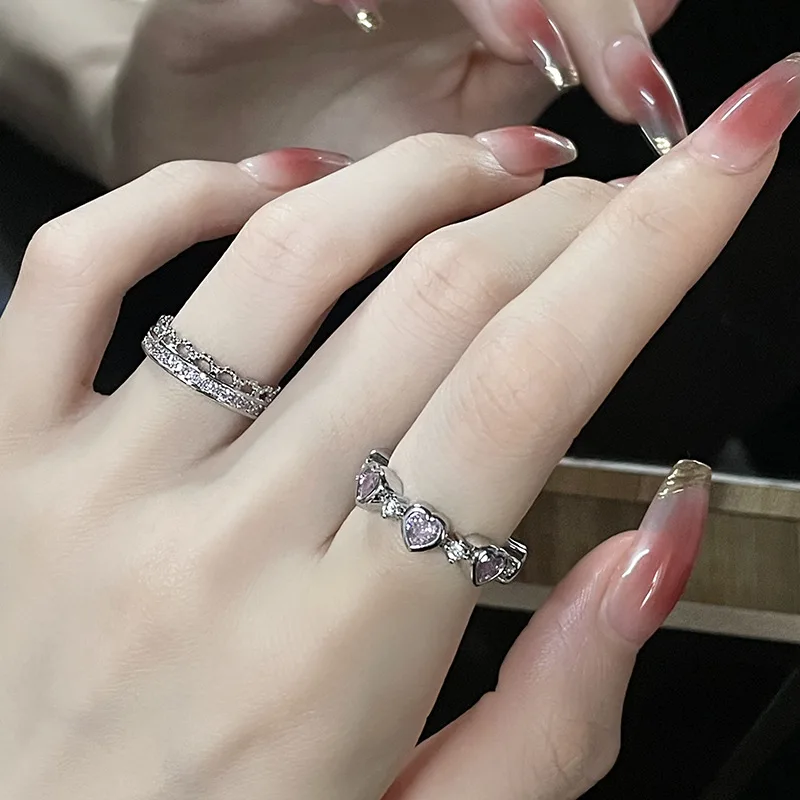 Pink Girly Crystal Ring Pink Girly Crystal Ring