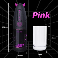 Cyber Sissy Blowjob Machine - Pink, China