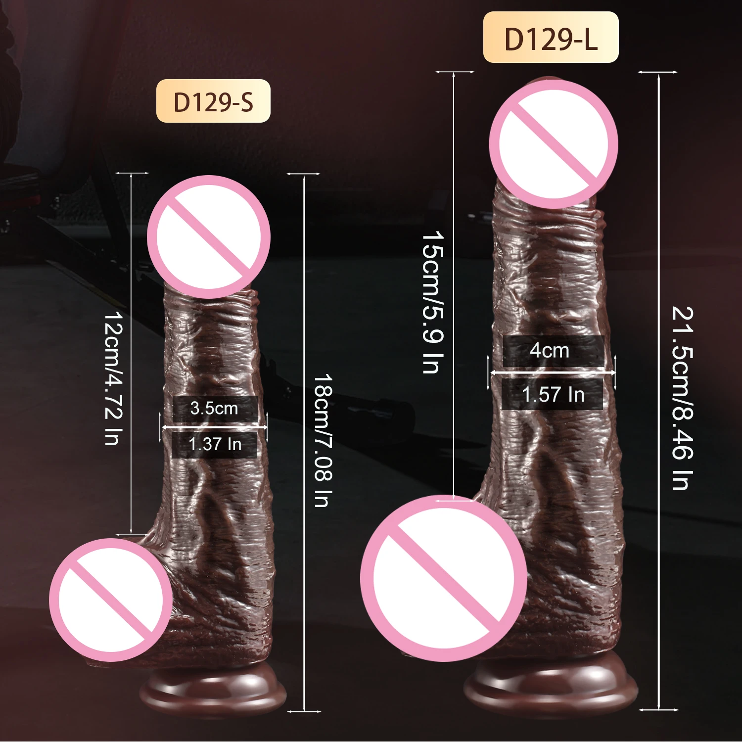 Realistic Sliding-Skin Dildo - Image 6
