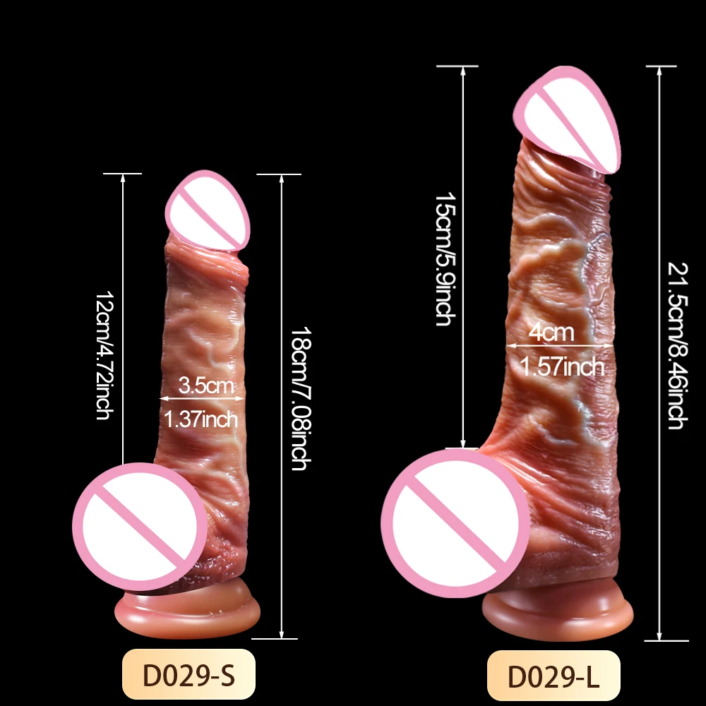 Realistic Sliding-Skin Dildo - Image 5