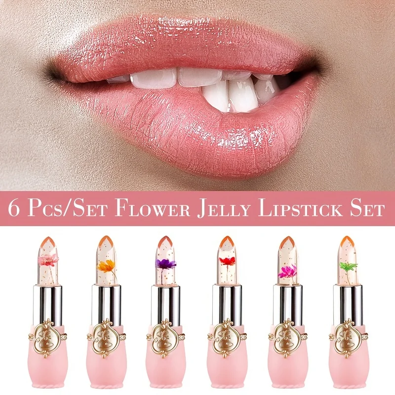 Flower Jelly Color-Change Lipstick - Image 4