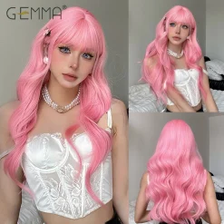 Platinum Blonde Curly Wig - Wig WL1038-1