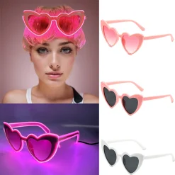 Heart-Shaped Party Sunglasses