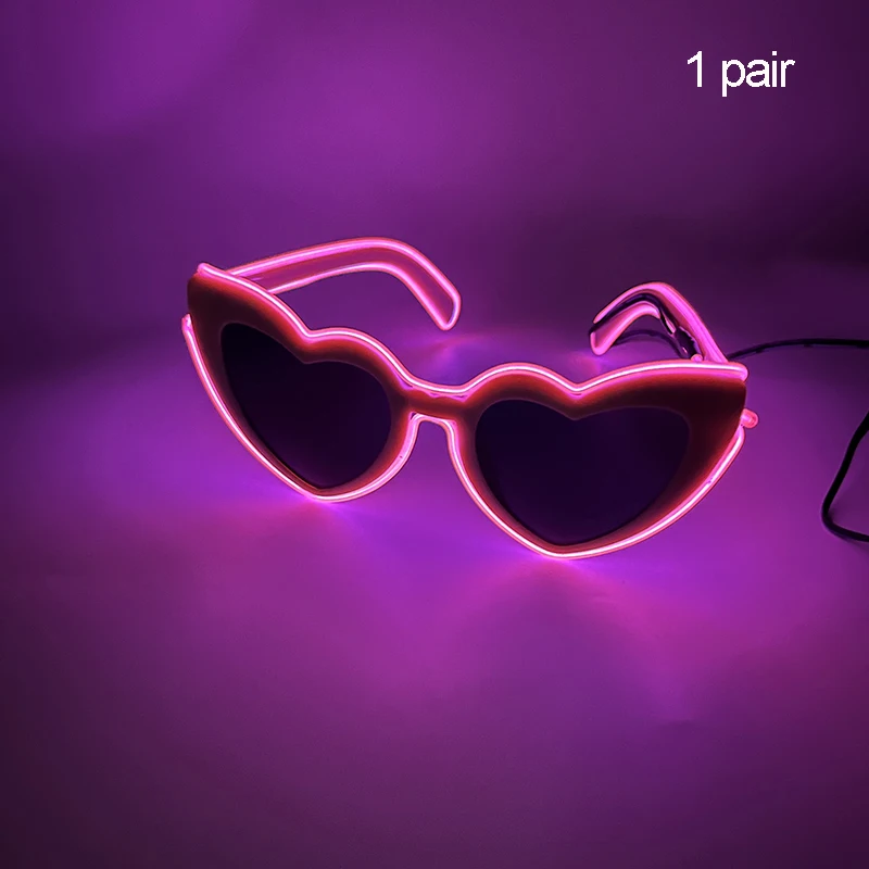 1 pc led glasses