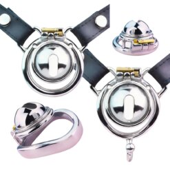 Steel Urethral Chastity Cage