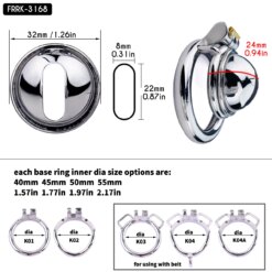 Steel Urethral Chastity Cage - Image 2