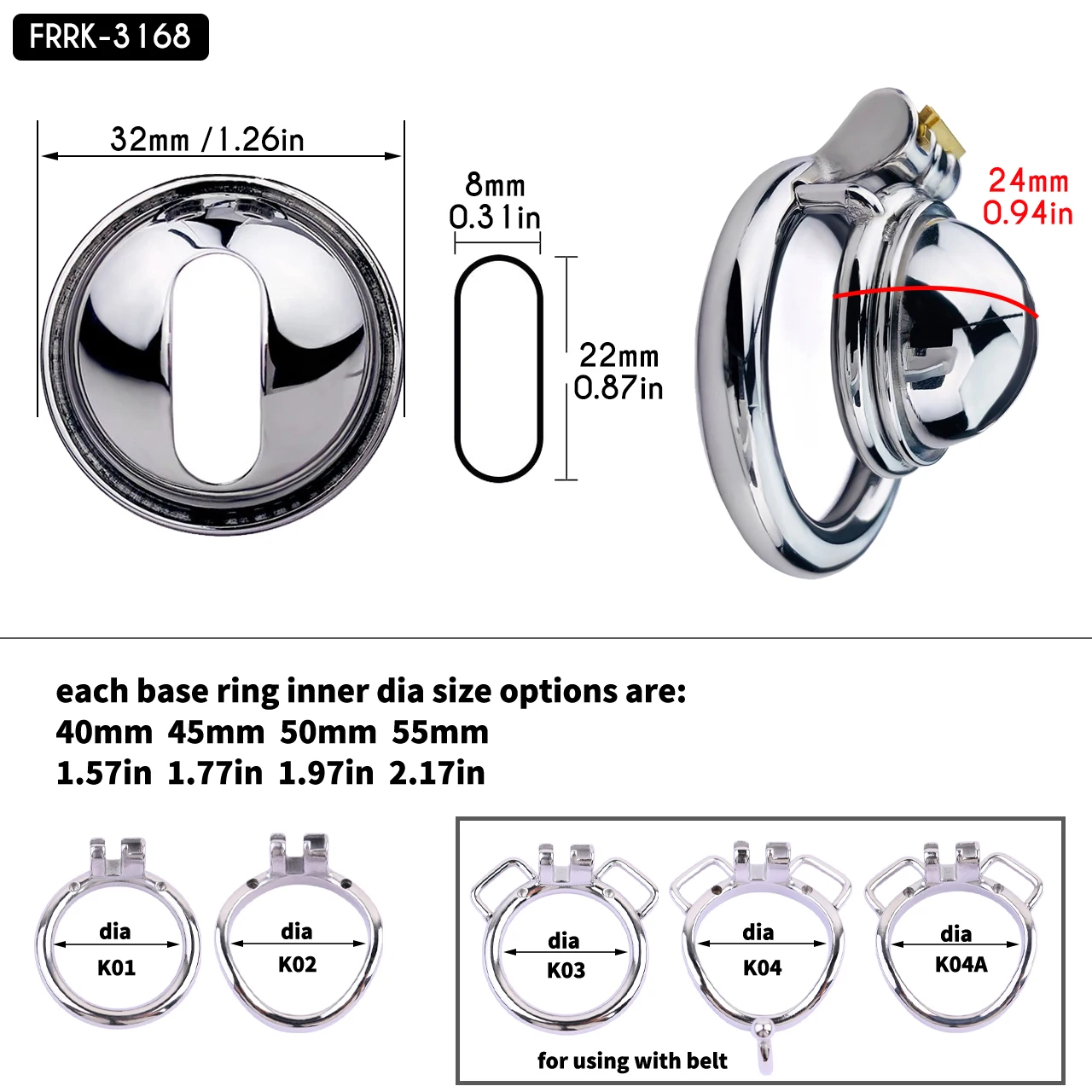 Steel Urethral Chastity Cage - Image 2