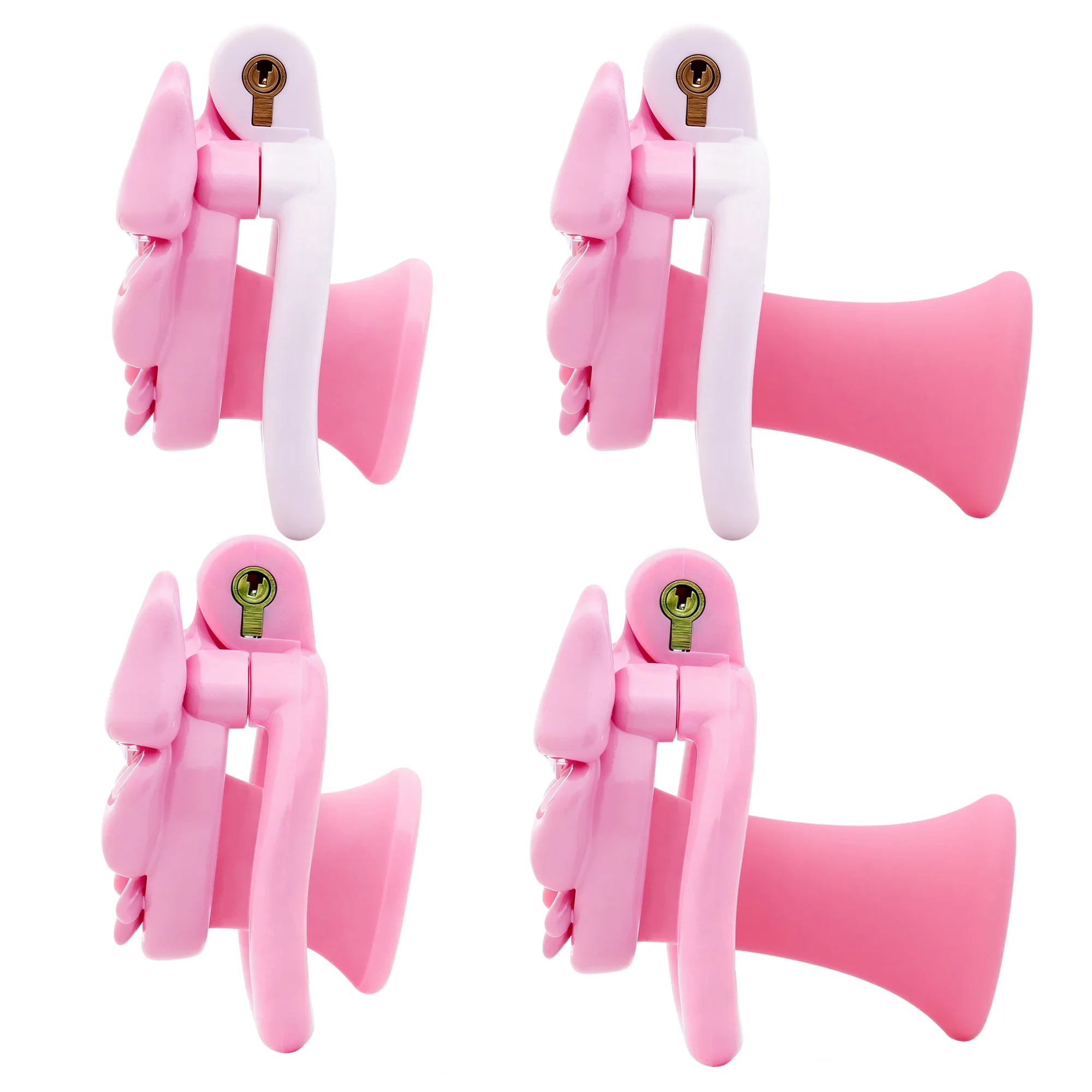 Pink Bow Flat Chastity Cage - Image 6