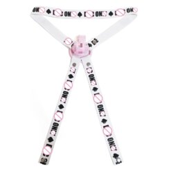 Chastity Cage Anti-Slip Strap - Only four-way belt