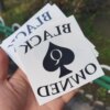 Black Owned Temporary Tattoo