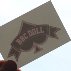 BBC Doll Temporary Tattoo
