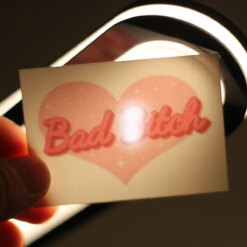 Bad Bitch Temporary Tattoo