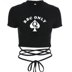 BBC Only Spades Crop Tee