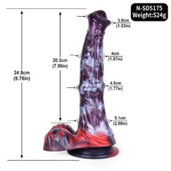 Fantasy Horse Dildo With Balls - 5175 Color SD